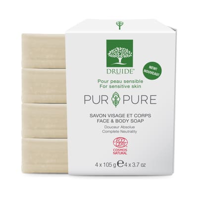 Druide: Pur&Pure Face & Body Soap (x4)