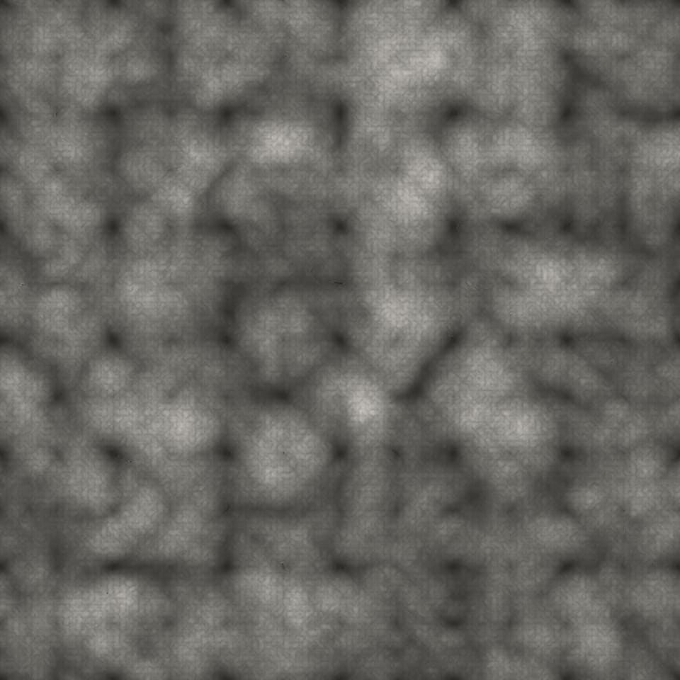 A treated macro of botanical cellular structure, rendered as a duotone bone-and-pine plate.